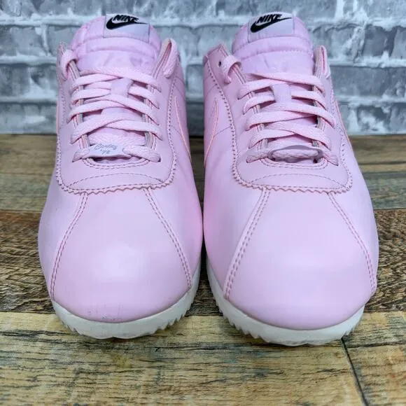 Nike Classic Cortez x Nathan Bell Pink Foam Running Shoes BV8165-600 Mens Sz 13