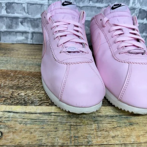 Nike Classic Cortez x Nathan Bell Pink Foam Running Shoes BV8165-600 Mens Sz 13