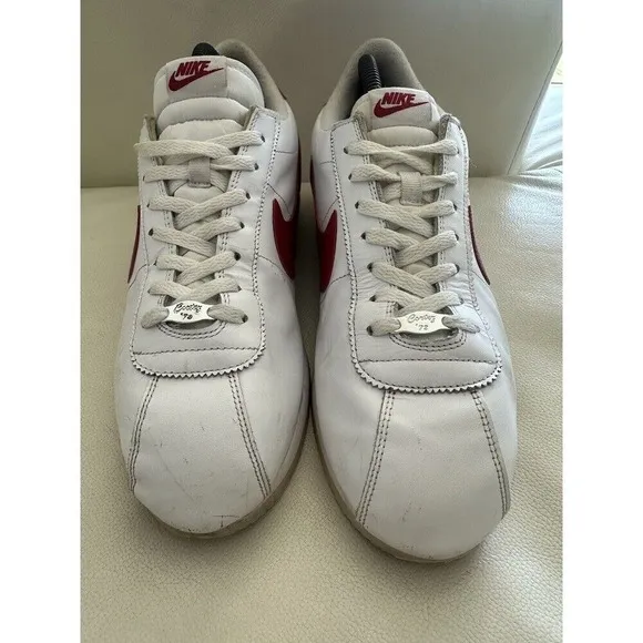 Nike Cortez Forrest Gump '72 OG‎ White Leather Red Blue 882254-164 Mens Size 13