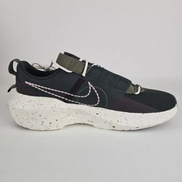 Nike Crater Impact Green White Mens Running Sneakers