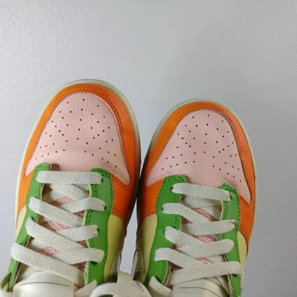 Nike Dunk High Next Nature GS Kids Size 5.5Y Shoes Multicolor Sneaker DZ5638-500
