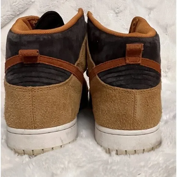 Nike Dunk High Retro Premium Dark Curry Russet Mens Shoes DD1401-200 Size 14