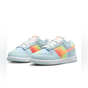 Nike Dunk Low BG 'Heat Map' Blue HF4797-474 Size 2Y Sneakers