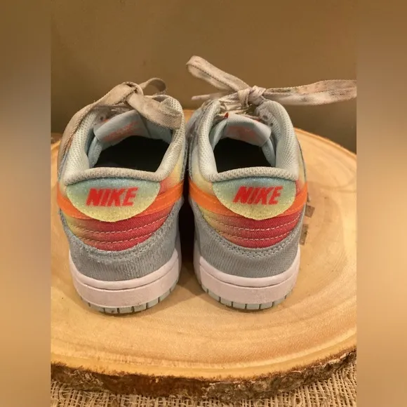 Nike Dunk Low BG 'Heat Map' Blue HF4797-474 Size 2Y Sneakers