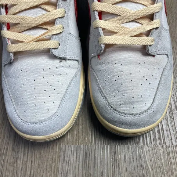 Nike Dunk Low Mens 11.5 Gray Athletic Department Low Top Lace Up FJ5429-133