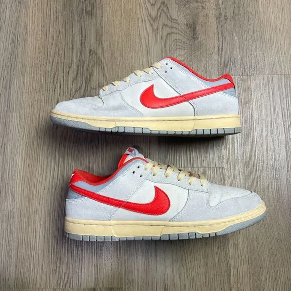 Nike Dunk Low Mens 11.5 Gray Athletic Department Low Top Lace Up FJ5429-133