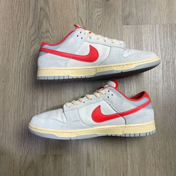 Nike Dunk Low Mens 11.5 Gray Athletic Department Low Top Lace Up FJ5429-133