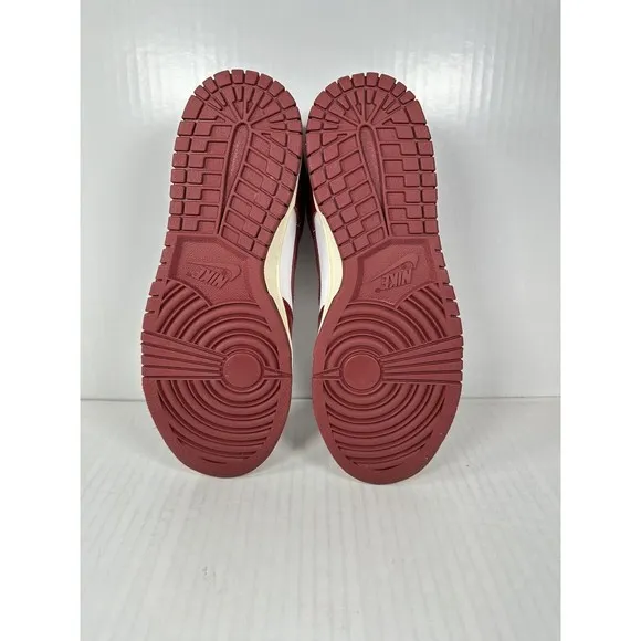 Nike Dunk Low Premium Vintage Red Size 8W FJ4555-100 IN HAND READY TO SHIP