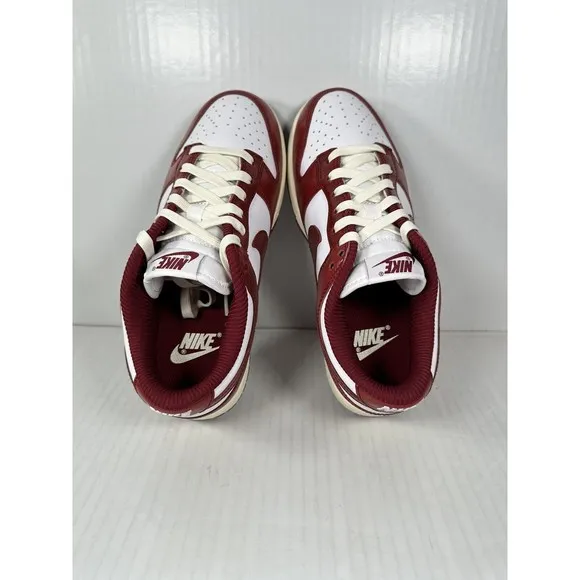 Nike Dunk Low Premium Vintage Red Size 8W FJ4555-100 IN HAND READY TO SHIP