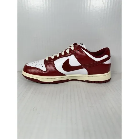 Nike Dunk Low Premium Vintage Red Size 8W FJ4555-100 IN HAND READY TO SHIP