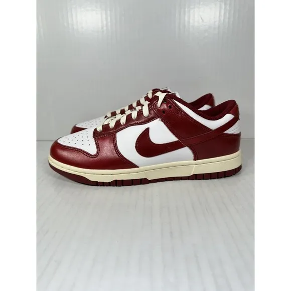 Nike Dunk Low Premium Vintage Red Size 8W FJ4555-100 IN HAND READY TO SHIP