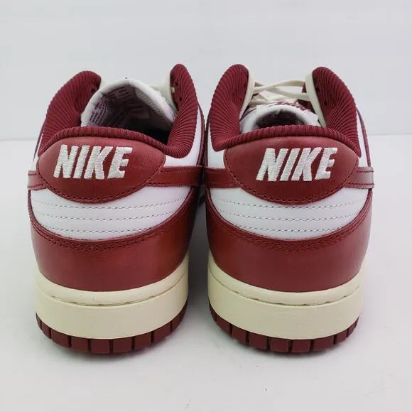 Nike Dunk Low Premium Womens Sz 11.5 Mens Sz 10 Vintage Team Red Sneaker Shoes
