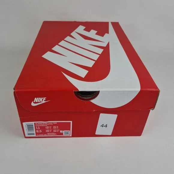 Nike Dunk Low Retro Premium White Red Women Shoes Sneakers Size 11