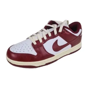 Nike Dunk Low Retro Premium White Red Women Shoes Sneakers Size 11