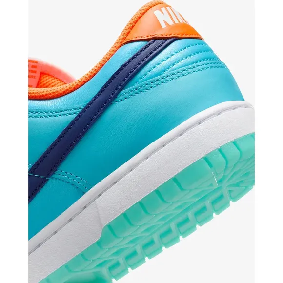 Nike Dunk Low SE HQ1538-416 Sneaker Mens Baltic Blue Orange Low Top Shoes PSS170