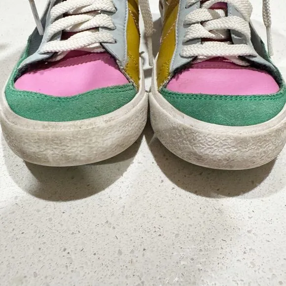 Nike FJ2952-001 Blazer Mid '77 SE D Hi Top Multicolor Shoes Youth 3.5