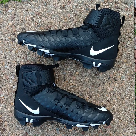 Nike force fastflex black football soccer cleats mens athletic shoes