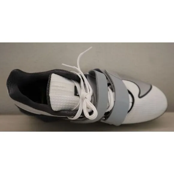 Nike FZ8663-100 Mens 10.5 Womens 12 White Romaleos 4 SE Weightlifting Shoes