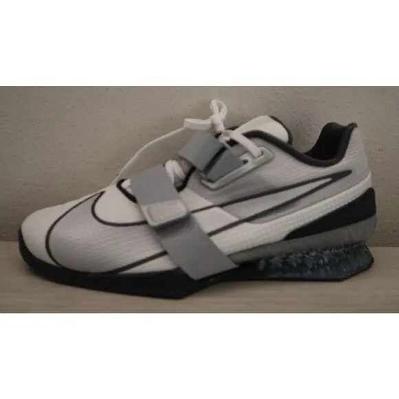 Nike FZ8663-100 Mens 10.5 Womens 12 White Romaleos 4 SE Weightlifting Shoes