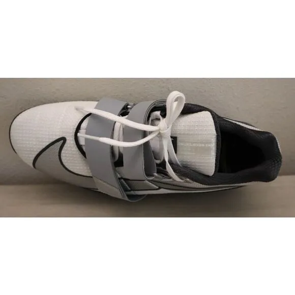Nike FZ8663-100 Mens 10.5 Womens 12 White Romaleos 4 SE Weightlifting Shoes