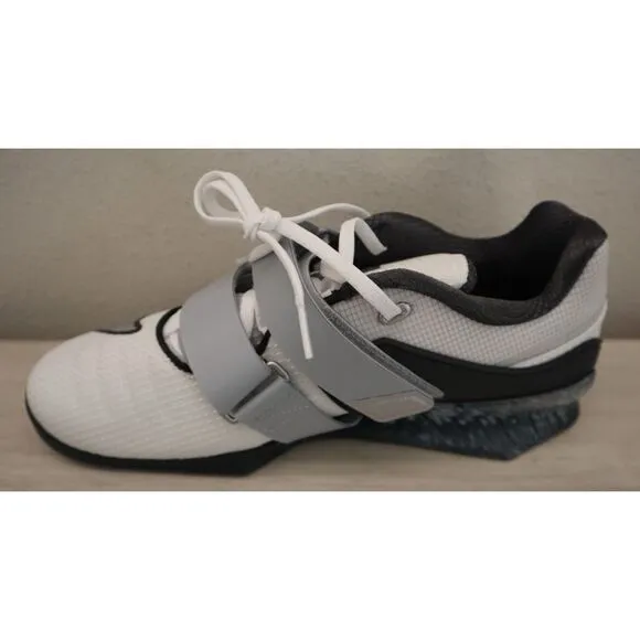 Nike FZ8663-100 Mens 10.5 Womens 12 White Romaleos 4 SE Weightlifting Shoes