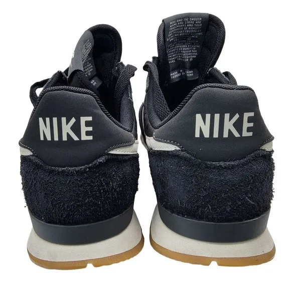 Nike Internationalist Black White Athletic Low Top Shoes Womens 9 - 828407-021