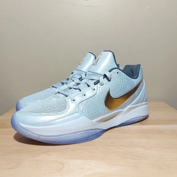 Nike Ja 2 EP Tree Top Basketball Shoes Silver Gold FZ1516-001 Men's Size 10