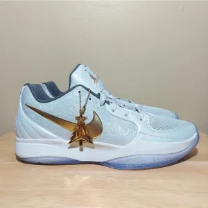 Nike Ja 2 EP Tree Top Basketball Shoes Silver Gold FZ1516-001 Men's Size 10
