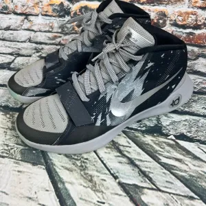 Nike KD Trey 5 III PRM 749379-001 Mens Gray Silver Black Basketball Shoes 12.5