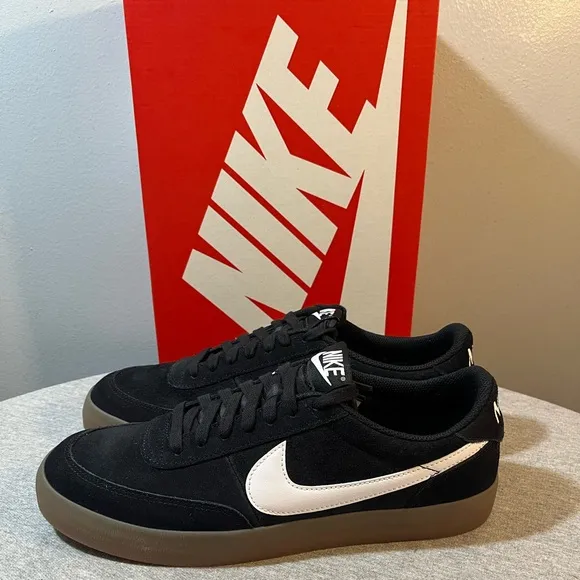 NIKE Killshot 2 Black/Gum Medium Brown Sneaker Men's Shoe Size 11 FQ8903-002
