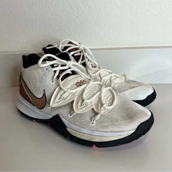 Nike Kyrie 5 BHM Black History Month 2019 Basketball Shoes BQ6237 Size 10