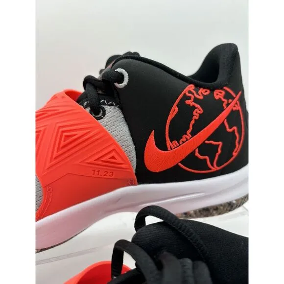 Nike Kyrie Flytrap 3 SE Low Light‎ Smoke Grey Bright Crimson Youth Size 6Y