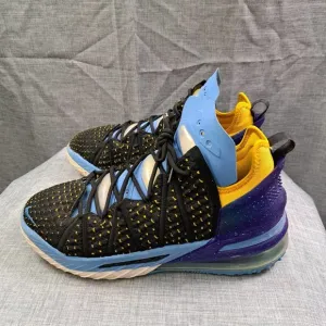 Nike LeBron 18 Lakers Heritage 2021 Mens Shoes Size 10