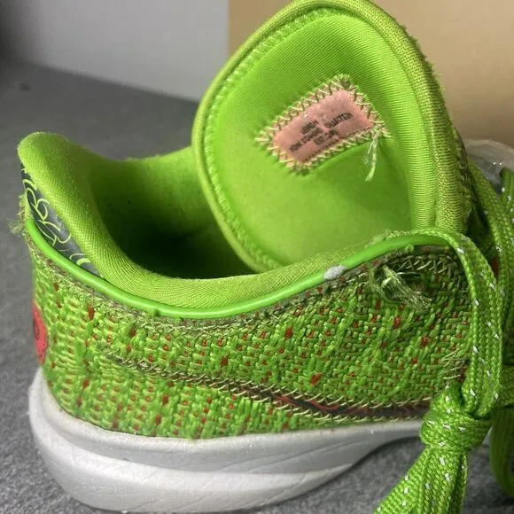 Nike‎ Lebron XX 20 GS Stocking Stuffer Shoes Grinch Youth US 7Y DQ8646-300
