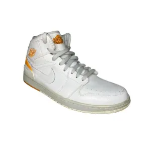 Nike Men’s 11.5 Air Jordan 1 Retro 86 Shoes White Kumquat High Top Sneakers