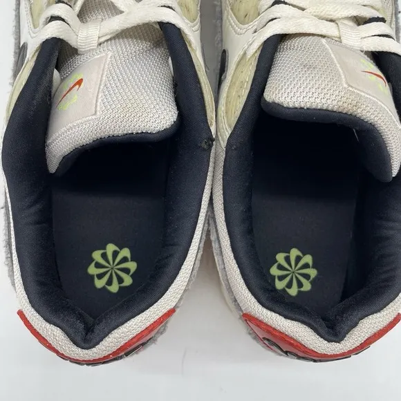 Nike Mens 11.5 Shoes Air Max 90 SE Swoosh Fiber White Black DV3335-100 Sneaker