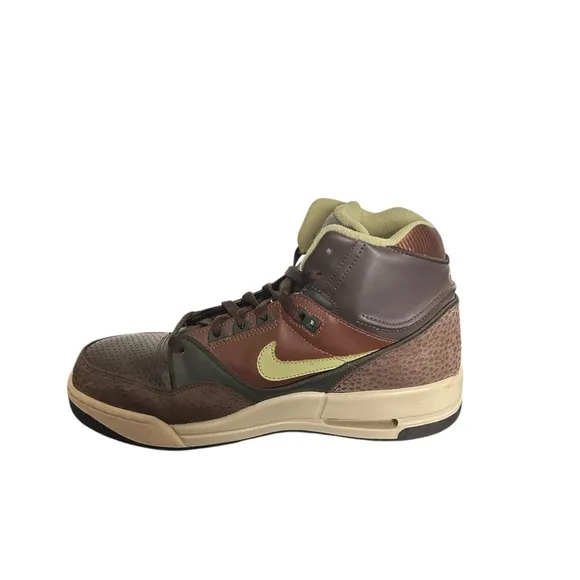 Nike Mens Air Assault High Dark Cinder 315064-231 Sneakers Shoes Size 9