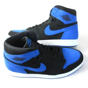 Nike Men's Air Jordan 1 High OG Royal Reimagined Suede Shoes Size 10 NEW