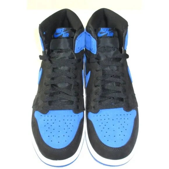 Nike Men's Air Jordan 1 High OG Royal Reimagined Suede Shoes Size 10 NEW