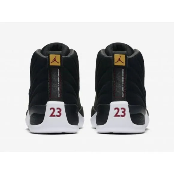 NIKE Men's Air Jordan 12 Retro Reverse Taxi Shoes Size 11
