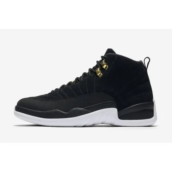 NIKE Men's Air Jordan 12 Retro Reverse Taxi Shoes Size 11