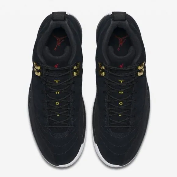NIKE Men's Air Jordan 12 Retro Reverse Taxi Shoes Size 11