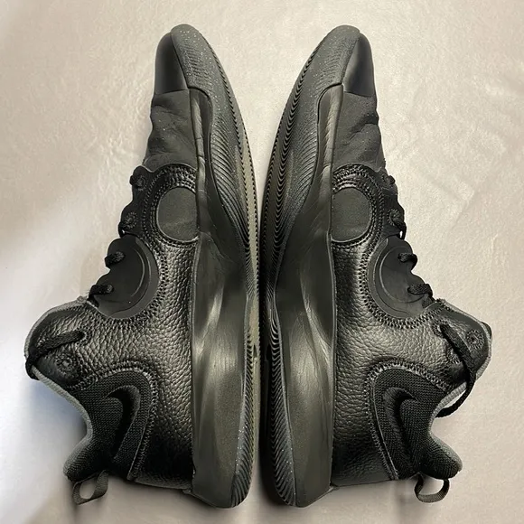 Nike Mens Fly By Mid 2 High Top Basketball Shoes Lace-Up CU3501-004 Black 11.5