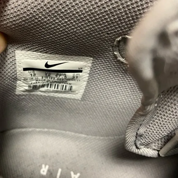 Nike Men's Gray High-Top Sneakers