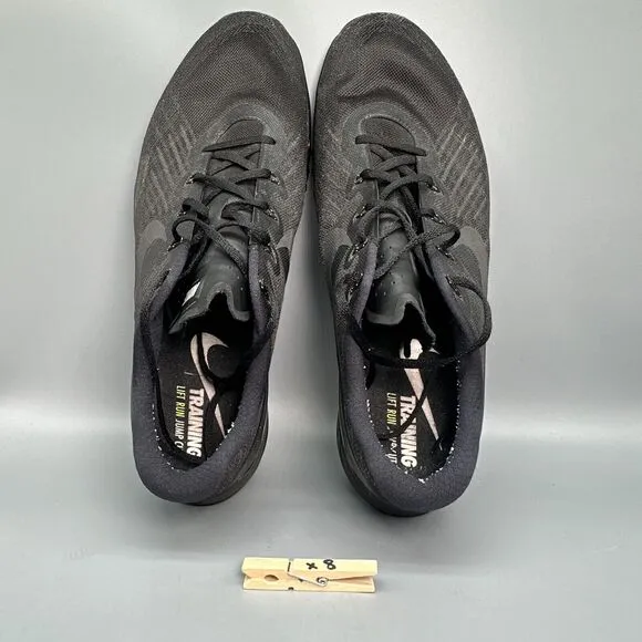 Nike Metcon 3 Men's 16 Triple Black Trainers Sneakers Lace-Up Low Top Shoes