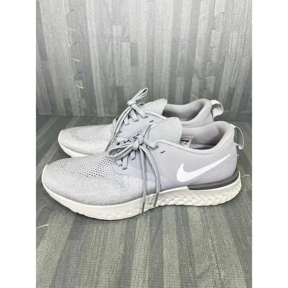 Nike Odyssey Flyknit React 2 Sneaker Shoes Gray Men's Size 9 FAH1015-001