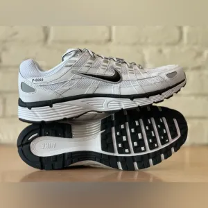 Nike P-6000 White Black Silver Panda Walking Running Shoes CD6404-107 Men Sizes