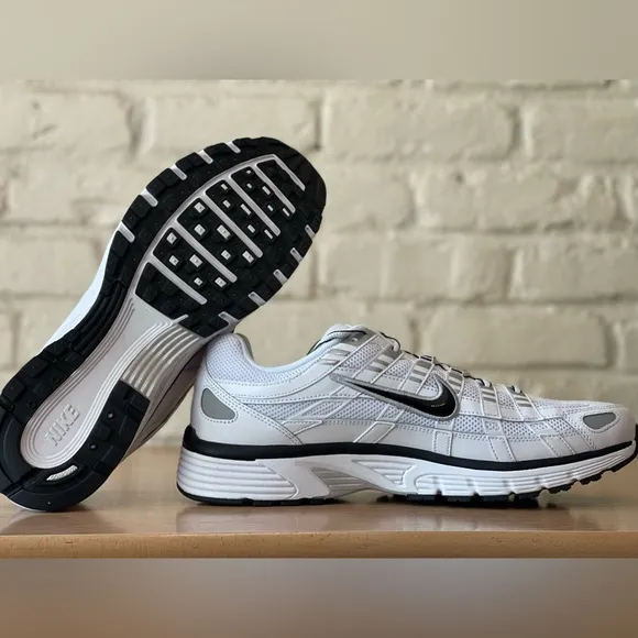 Nike P-6000 White Black Silver Panda Walking Running Shoes CD6404-107 Men Sizes
