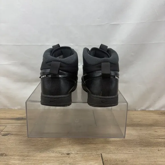 Nike  Path Sneaker Boot - Mens Size‎ 9.5 BQ4223-001 Triple Black Mid-High Top