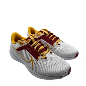 Nike Pegasus 40 Running Shoes Mens 10.5 TU Burgundy Yellow White Tuskegee NEW